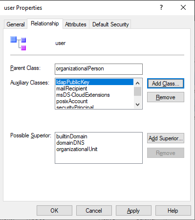 Associate ldapPublicKey with a user object