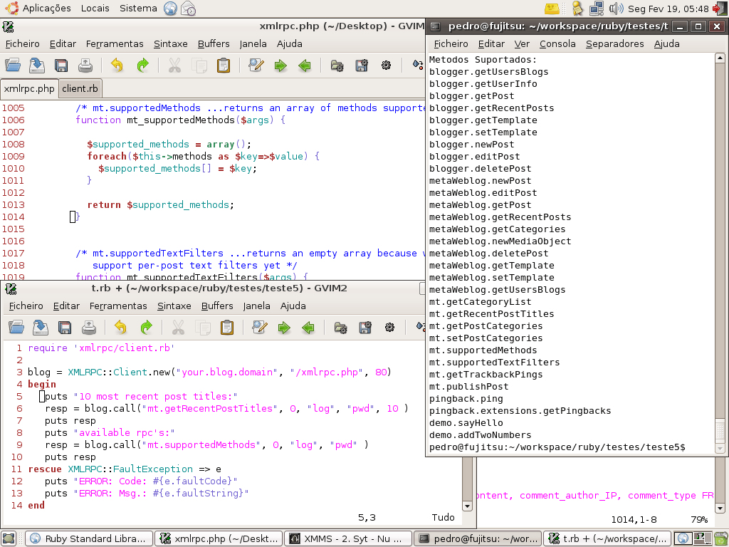 WordPress XMLRPC API