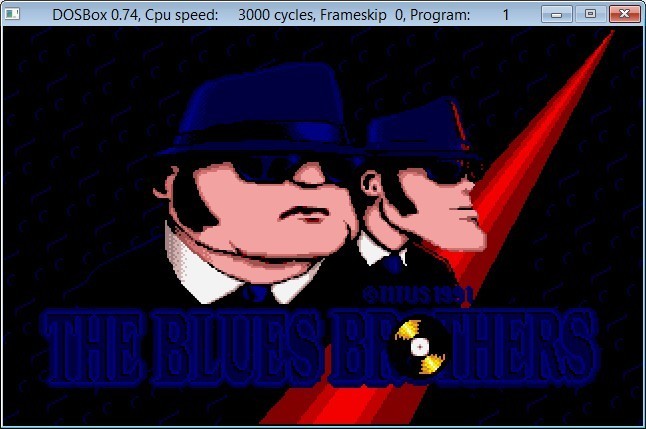 Blues Brothers MS-DOS game