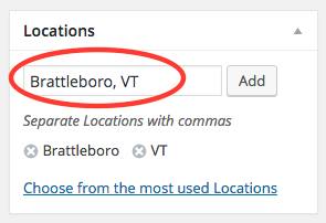 comma separated custom taxonomies in WordPress